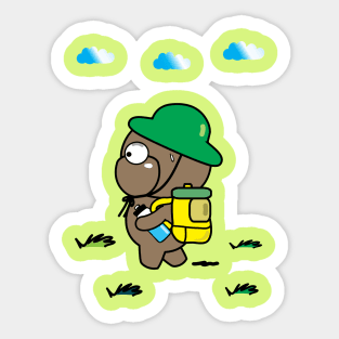 CoCo- Hiking Sticker